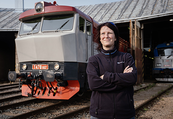 Marie Sehnalová, strojvedoucí D