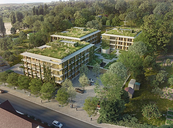 Nové zdravotn-sociální centrum na erveném kopci v Brn poslouí rzným...