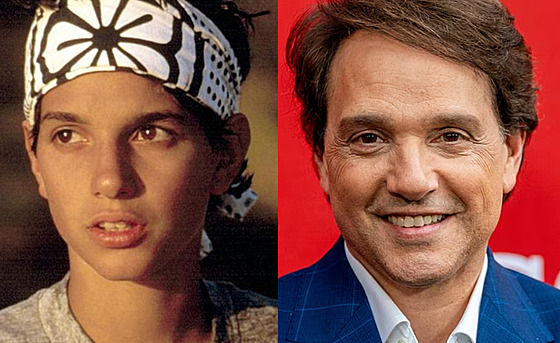 Ralph Macchio v letech 1984 a 2025
