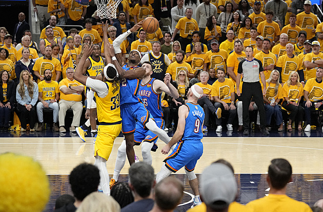 Ve finále NBA je opět srovnáno, basketbalisté Oklahoma City uspěli v Indianě