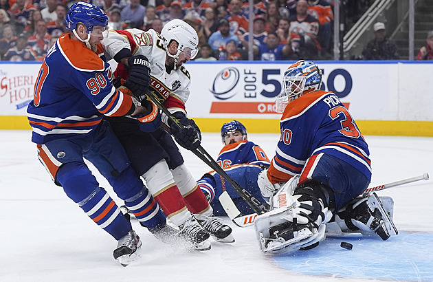 Po hladké výhře na ledě Edmontonu je Florida krok od obhajoby trofeje