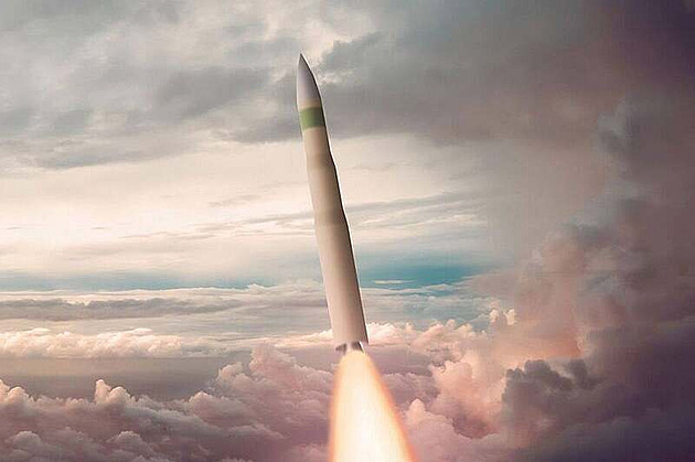 Foto: Nová americká mezikontinentální balistická raketa Sentinel | USAF