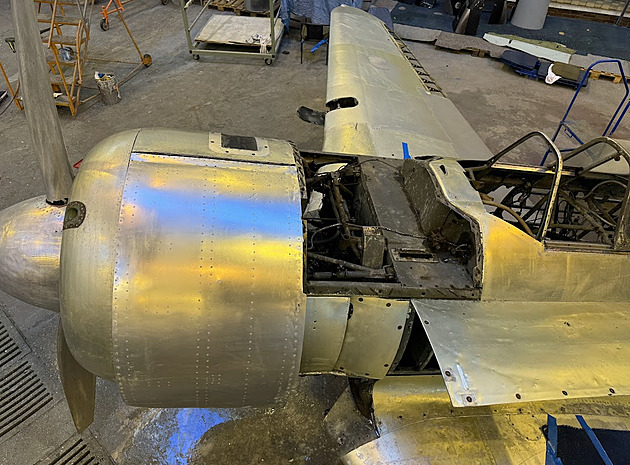 Letecké muzeum Kunovice opravuje letoun typu C-11. Vystavený bude v roce 2026....