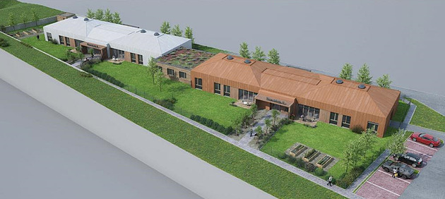 Dm pro autisty má stát v ulici Na Chmelnicích. Ob stavby s názvy Nováek II a...