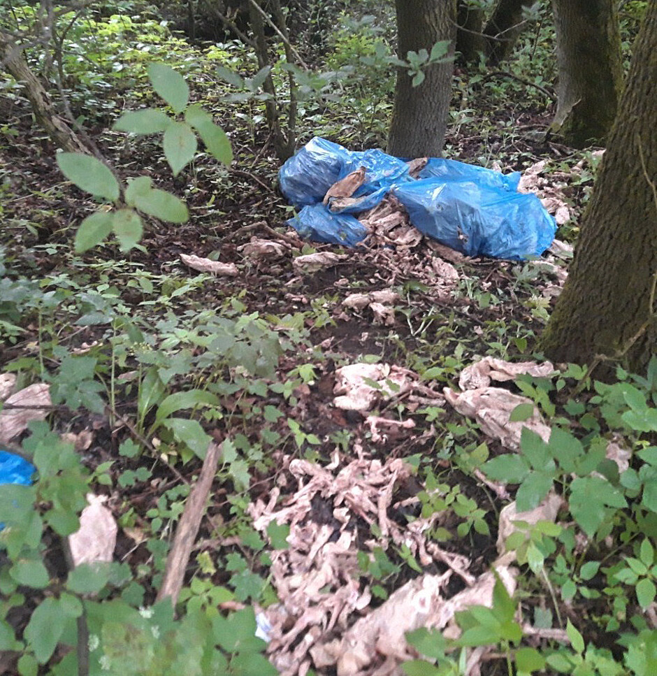 �ást masa je�t� byla v pytlích, �ást u� stihla roznést zv��.