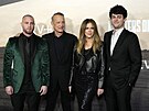 Tom Hanks s man�elkou Ritou a mén� známými syny Chetem (vlevo) a Trumanem...