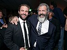 Milo Gibson a jeho otec Mel Gibson