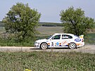 Vz na trati Agrotec rally Hustopee v roce 2007. Zvod se vydal do malebnho...