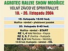 Souasn Agrotec rally Hustopee pedchzela v roce 2004 show v Modicch...