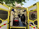 Prask zdravotnick zchrann sluba dostala nov sanitky. (19. ervna 2025)