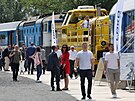 V ostravskm Trojhal zaal mezinrodn veletrh Rail Business Days. (10. erven...