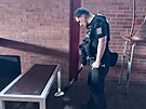 Policie evakuovala bazn v Ostrav. Po vbunin na mst ptrali specialist....
