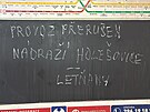 Provoz praskho metra na lince C v seku Letany - Ndra Holeovice zastavil...