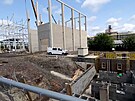 Pokrauje stavba teplrny pro Orlovou