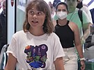 �védská ekologická a propalestinská aktivistka Greta Thunbergová dorazila na...