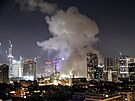 Írán zaúto�il raketami na Izrael v odvet� za útok �idovského státu. Exploze...