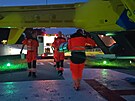 Na mst nehody zasahovali tak zchrani z Prachatic, Volar a tak leteck...