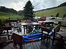 Zahrdka Koliby Zdchov na Vsetnsku ponien takzvanm downburstem ve tvrtek...