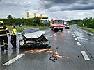 Hasii zasahovali u dopravn nehody dvou osobnch aut ve Vysokov. (6. ervna...