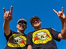 Fanouci ped koncertem Guns N Roses na hradeckm letiti (15. ervna 2025)