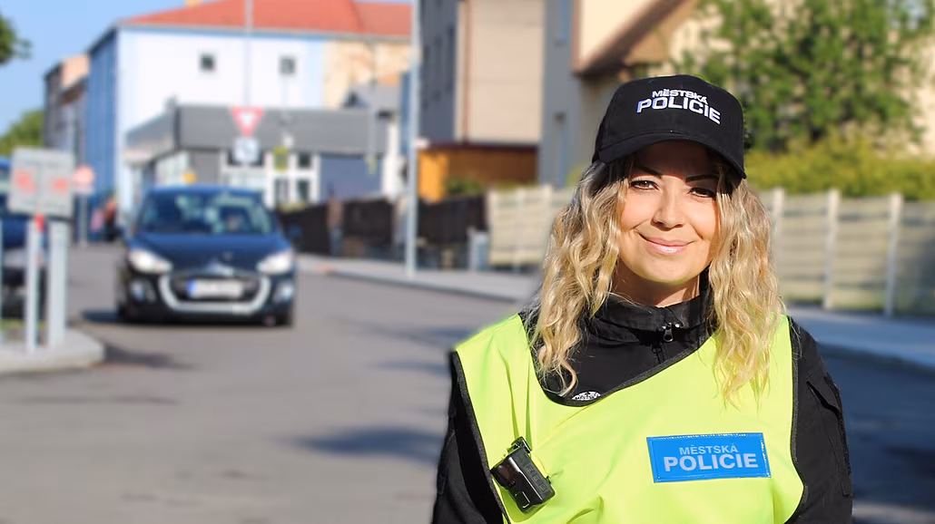 Ve�kerou �innost m�stské policie v Humpolci momentáln� obstarává pouze Adéla...