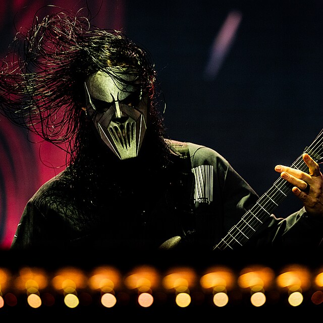 Rock for People se koná od 11. do 15. června 2025 v Parku 360 v Hradci Králové, v části areálu bývalého vojenského letiště.  Kapela Slipknot. (12. června 2025)
