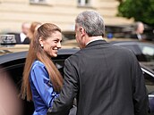 Eva Decroix a exministr spravedlnosti Pavel Blaek. (10. ervna 2025)