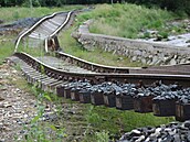 Tak vypadaly jet letos v ervenci trat na severu Jesenicka poniené loskou...