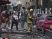 Snímek z Teheránu zachycuje následky preventivního útoku Izraele na Írán. (13....