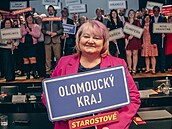 Poslankyn STAN Hana Naiclerová, která se nezúastnila hlasování o nedve...