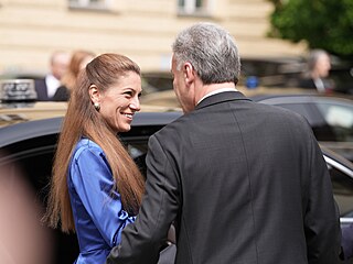 Eva Decroix a exministr spravedlnosti Pavel Blaek. (10. ervna 2025)