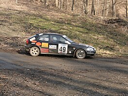 Vz na trati Agrotec rally Hustopee v roce 2006. Termín závodu se pesunul do...