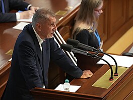 Opoziní hnutí ANO iniciovalo mimoádnou schzi Snmovny s cílem vyslovit...