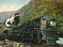 cab-forward steam locomotive