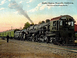 cab-forward steam locomotive