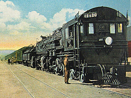cab-forward steam locomotive