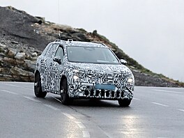 Maskovaný prototyp elektromobilu koda Epiq