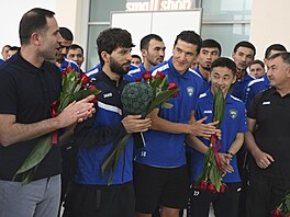 Uzbe�tí fotbalisté, kte�í si zahrají na mistrovství sv�ta 2026.