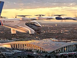 Firma Archer Aviation hodlá na nadcházejících Letních olympijských hrách...