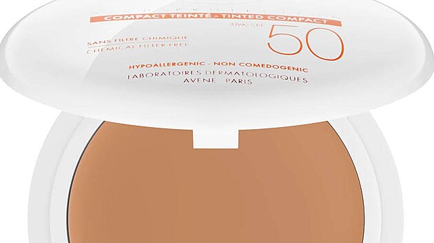 Avene, Sun Mineral ral Tinted Compact, kompaktn make-up se SPF 50, chrn a kryje nedokonalosti, cena 419 K