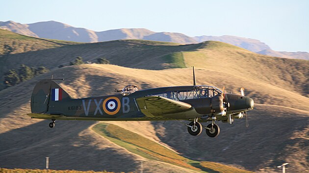 Bombardr Avro Anson Mk.I, Omaka, Nov Zland, duben 2019