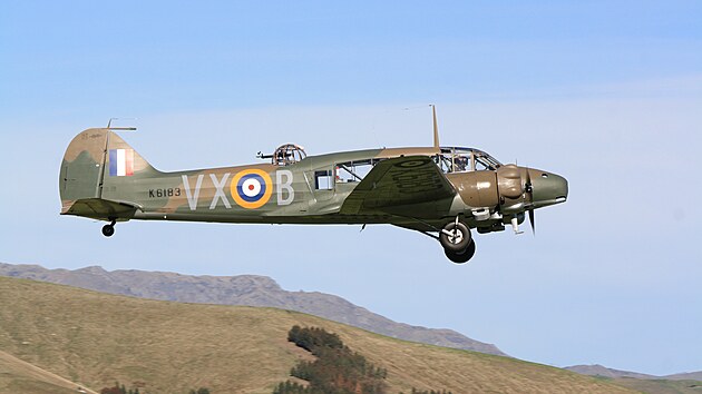 Bombardr Avro Anson Mk.I, Omaka, Nov Zland, duben 2019