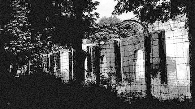 Ze koncentrku v brnnsk ulici Pod katany, focen v roce 1962 krtce ped zboenm.