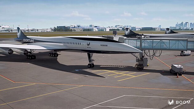 Nov letadla Overture od spolenosti Boom Supersonic dosahuj nadzvukov rychlosti. Jedn se o prvn letadla tohoto druhu od konce legendrnho Concordu (11. ervna 2025)
