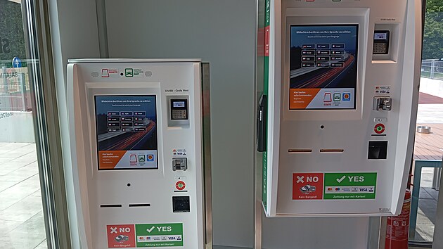 Automat na prodej slovinskch dlninch znmek
