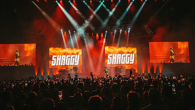 Shaggy na koncert Pitbulla v O2 aren (18. ervna 2025, Praha)