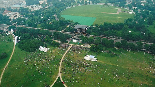 Vojensk pehldka, kterou americk prezident Donald Trump pod na sv narozeniny k 250. vro vytvoen americkho pozemnho vojska. (14. ervna 2025)