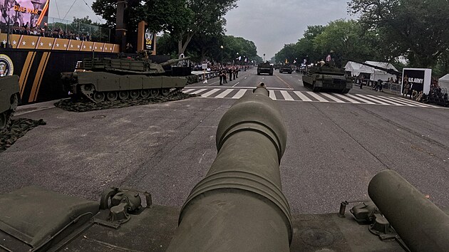 Vojensk pehldka, kterou americk prezident Donald Trump pod na sv narozeniny k 250. vro vytvoen americkho pozemnho vojska. (14. ervna 2025)
