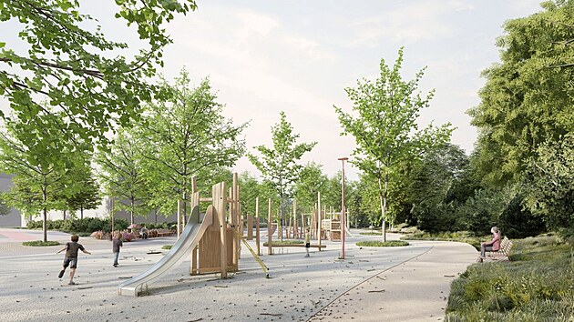 Dtsk hit, sportovit, grilovit i stnek s oberstvenm. To ve by se mlo bhem nkolika mlo let objevit v novm parku na pardubick Ciheln. Radnice pedstavila jeho podobu. (10. ervna 2025)