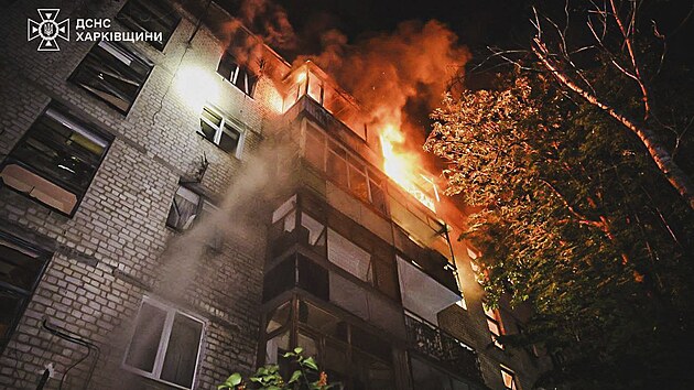 Non tok na Charkov si vydal dva mrtv a tm est destek zrannch. (11. ervna 2025)
